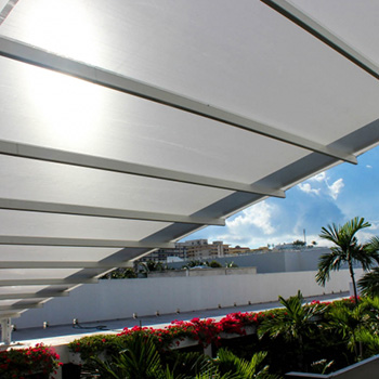 Tensile Tensile Retractable Awnings Manufacturer