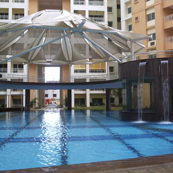 Swimming Pool Tensile Structure Manufacturer