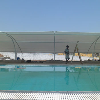 Swimming Pool Tensile Structure Manufacturer